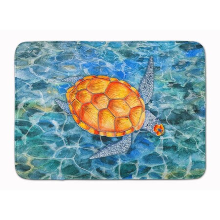 Carolines Treasures Sea Turtle Machine Washable Memory Foam Mat BB5364RUG